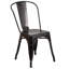 Commercial GradeMetal Indoor-Outdoor Stackable Chair-984495321