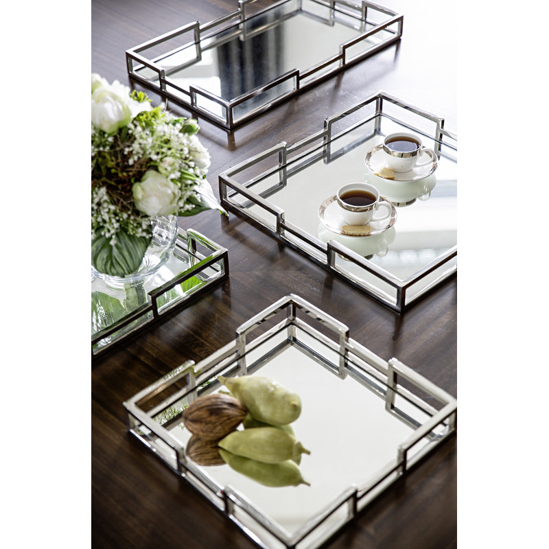 Homage Metal Tray, 5cm H x 30cm W x 30cm D