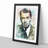 James Stewart in Abstract - Picture Frame Graphic Art Print-55770466-55770470