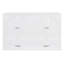 Grand lit escamotable avec grands tiroirs, blanc-129436310