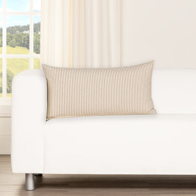 Sunbrella Refresh Dune Outdoor Lumbar Pillow