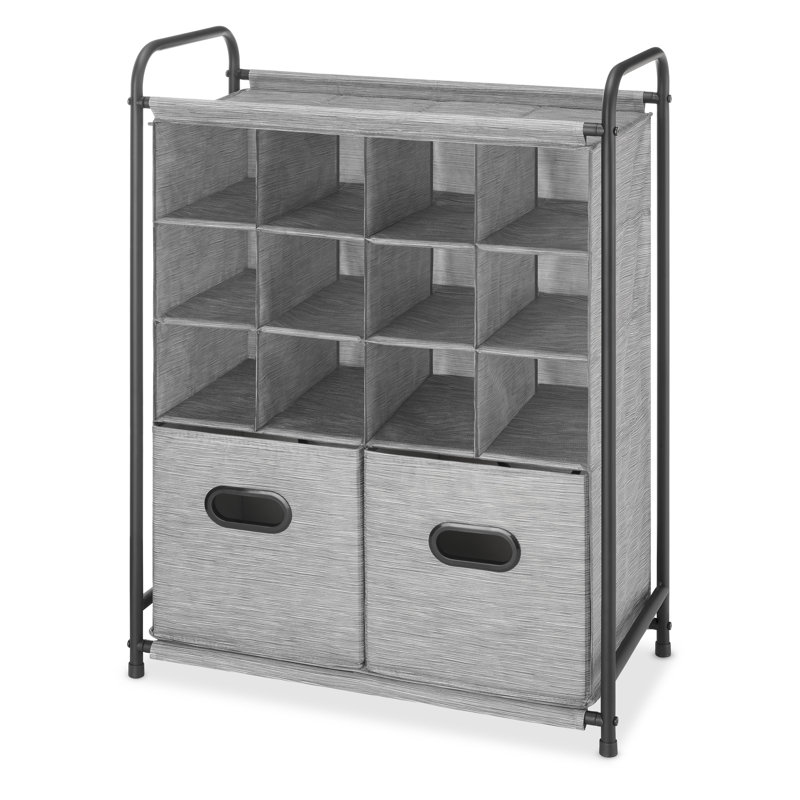 Whitmor 12 Pair Shoe Rack