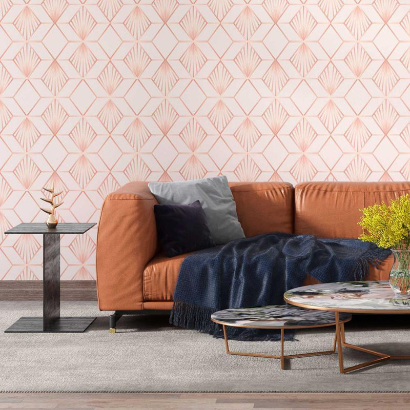 Rouleau de papier peint adhésif doux L 126 po x l 24 po Ahnyia