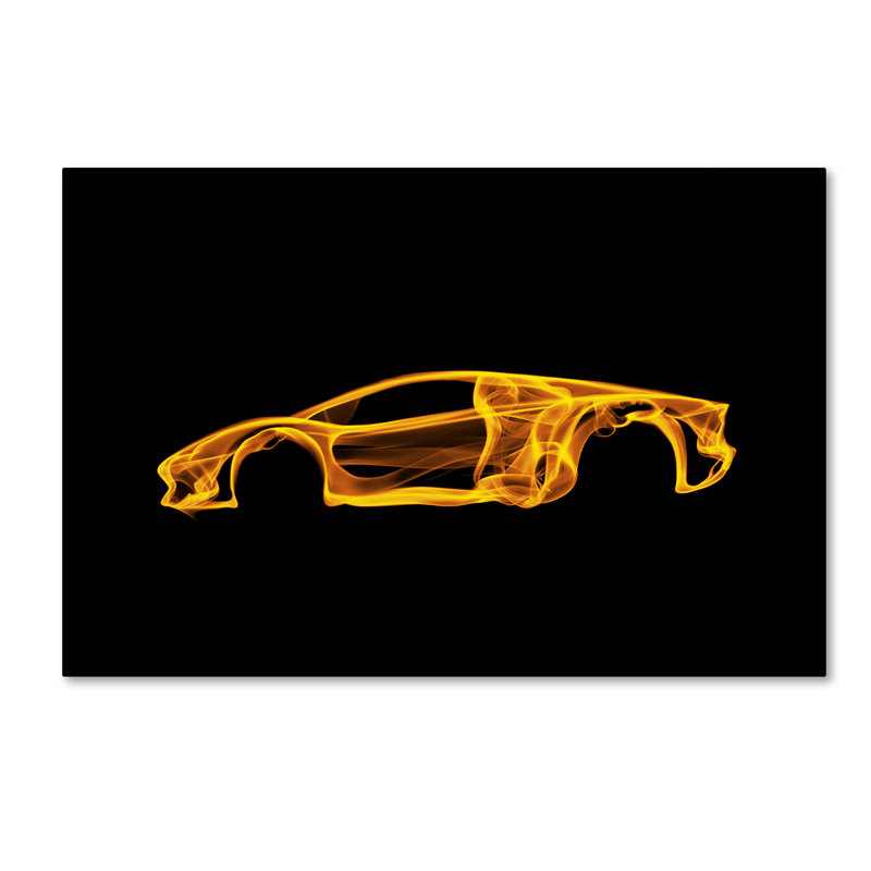 Magar Magar «Lamborghini Aventador», impression sur toile tendue, H 12 po x l 19 po