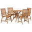 Solid Wood Patio Dining Set Table,-766764039