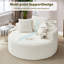 Fauteuil demi-tonneau rembourré Addisin-594029194