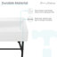 Lavabo de salle de bain piédestal rectangulaire en céramique avec trop-plein 34,7 "Swiss Madison Carre-98076192