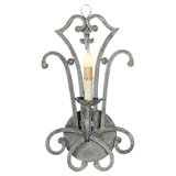 Italian 1 - Light Dimmable Deep Ocean Candle Wall Light