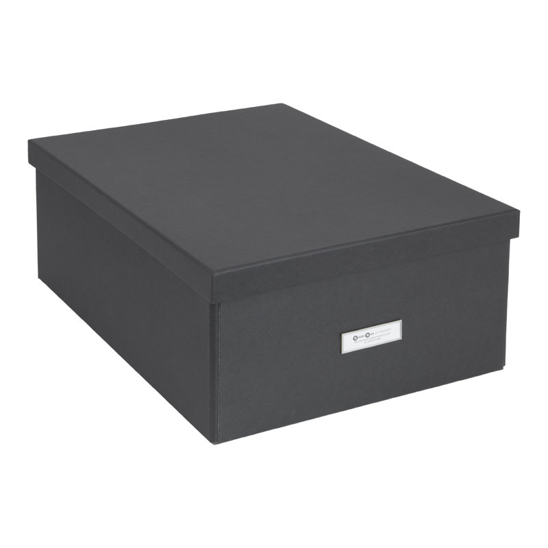 Collapsible Storage Box, Black