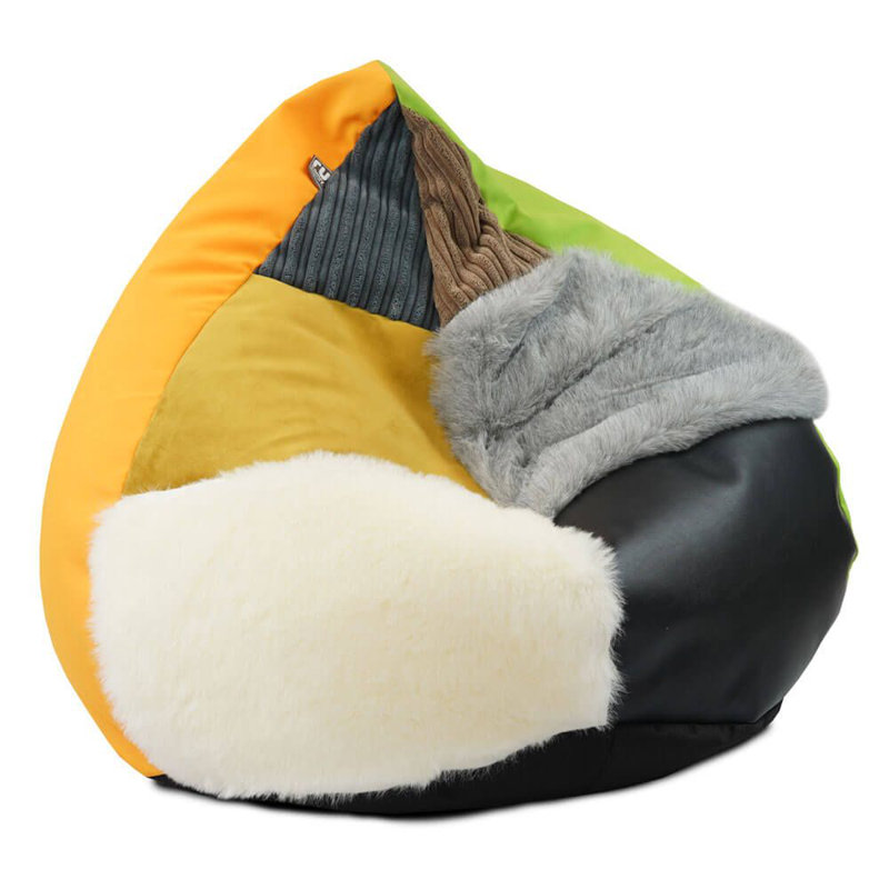 rucomfy Beanbags Kids Indoor Sensory Bean Bags. Comfortable Living room Furniture. Mixture of Random Colours & Quality Fabrics