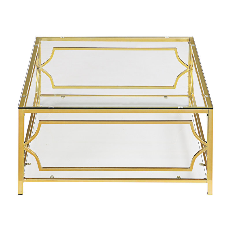 Square Glass Coffee Table