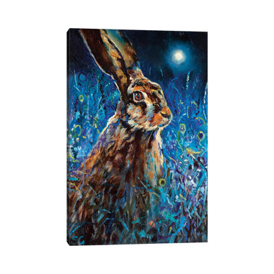 Moonlight Glance 1 Piece Painting on Canvas