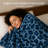 Silky Floral Plush Blanket, Korean Mink Style, Heavy 5lb Queen Blanket-116322508