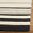 Emek Hand Woven Flat Weave H. S. Wool/Cotton Striped Rug in Black/Tan-1624417981