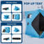 Abri de pêche sur glace Hub Blue-134100402-134100405