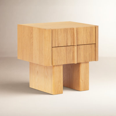 Toledo 2 - Drawer Nightstand in Brown