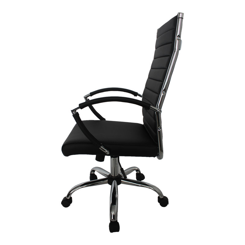 Fauteuil de conférence Canelle, Noir, noir, noir, noir