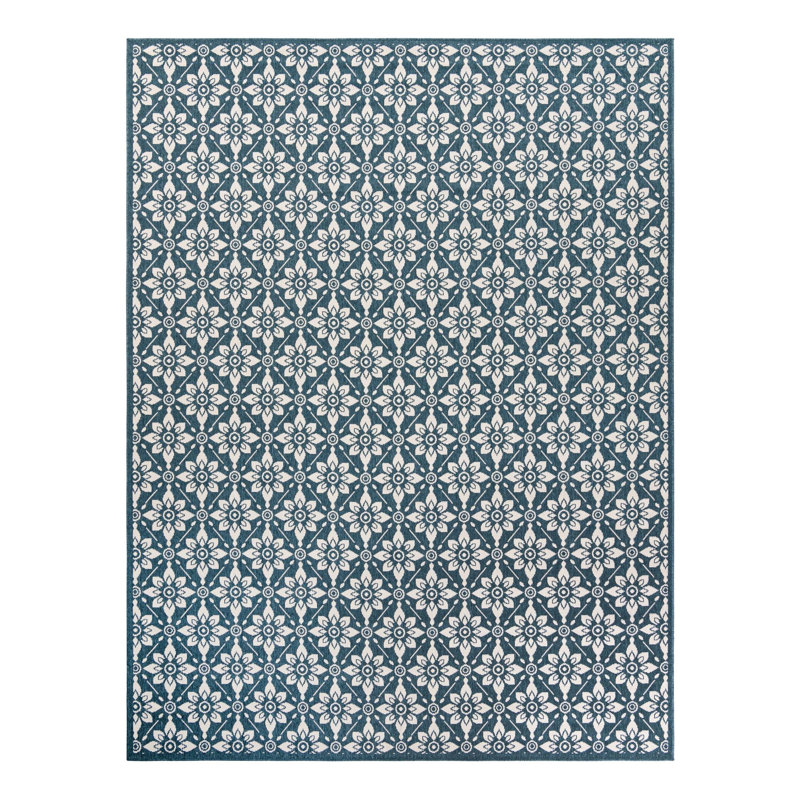 Indoor/Outdoor Trellis Area Rug, Rectangle 9' x 12'