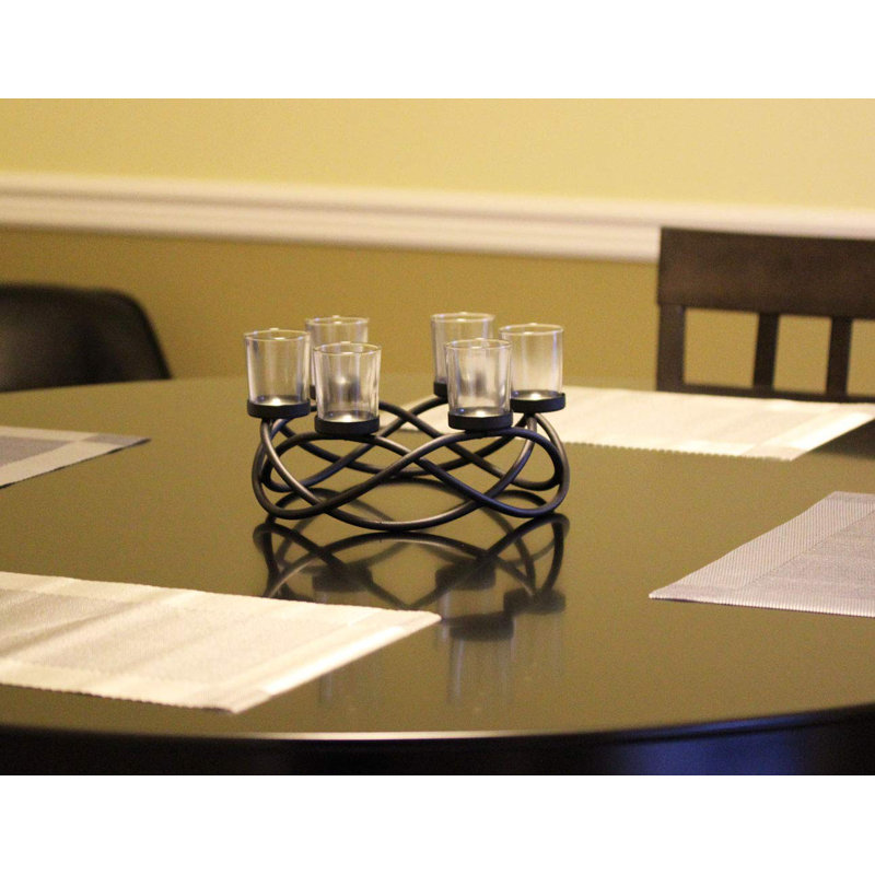 Defaria Iron Tabletop Candlestick