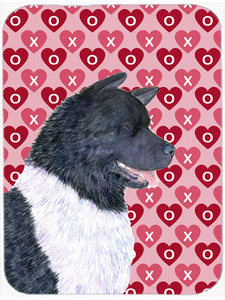 Planche à découper en verre Caroline Hearts Love