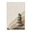 Tapis minimaliste beige Orval Balance Rock Formation lavable à la machine-2037719747
