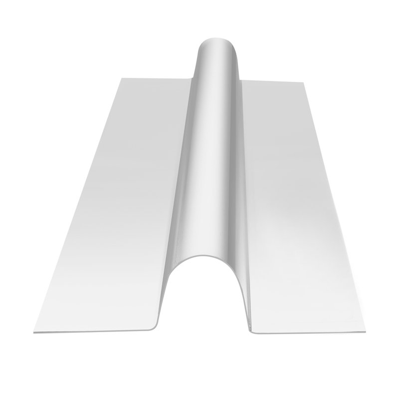 VEVOR PEX Heat Transfer Plates 4 ft, Radiant Heat Plates for 3/4" PEX Pipe, Durable Aluminum, 0.08" H x 4" W x 0.3" D