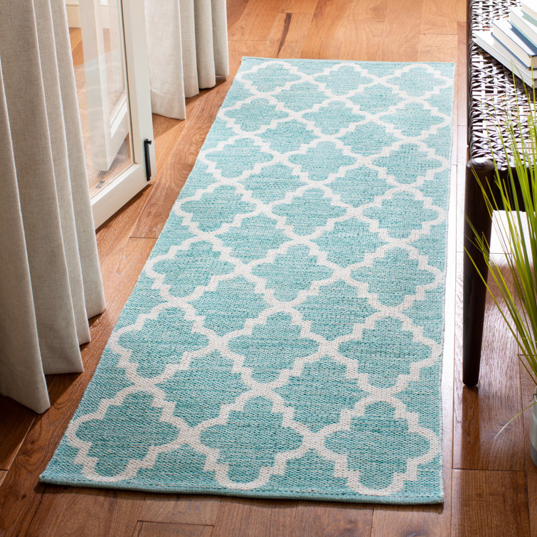 Tapis géométrique tissé à la main Eliana