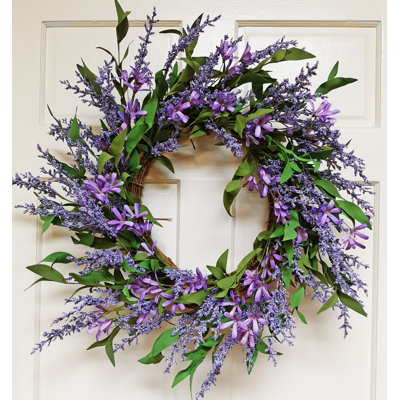 Couronne florale 22 po