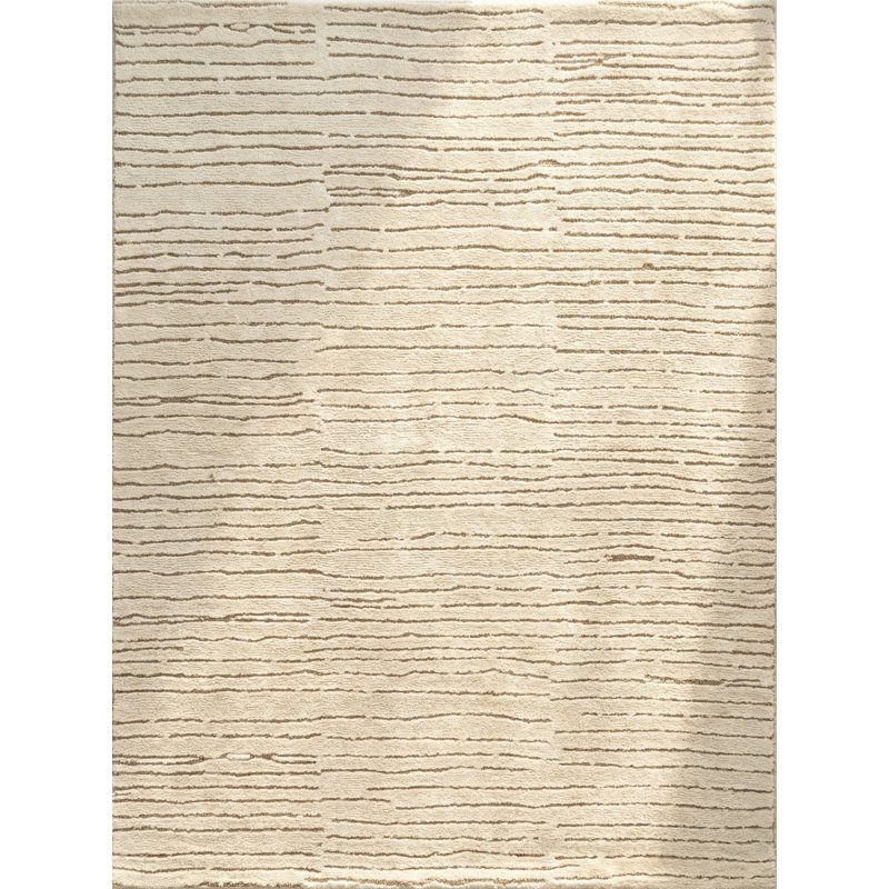 Soomin Hand Tufted Indoor Rug, Rectangle 7'10" x 10'10"