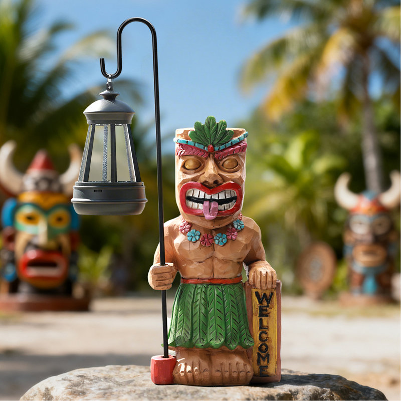 Statues d'extérieur Solar Tiki