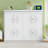 Queen  Size Murphy Bed Wall Bed,White