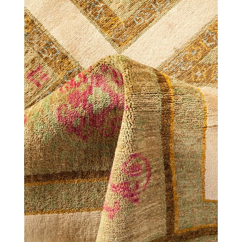 Rhileigh One-of-a-Kind 9' 2" X 11' 10" Hand Knotted Area Rug