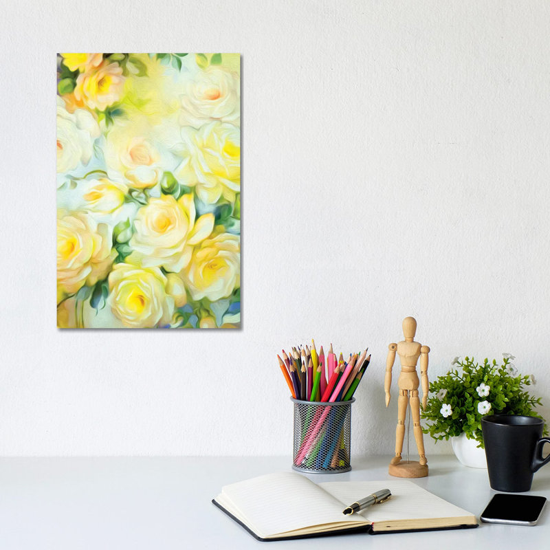 Shabby Elegance by Jacqueline Maldonado - Wrapped Canvas Print, 20.32 cm H x 30.48 cm W