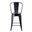 Tabouret de bar galvanisé Gainsborough-1270190832-1270190798