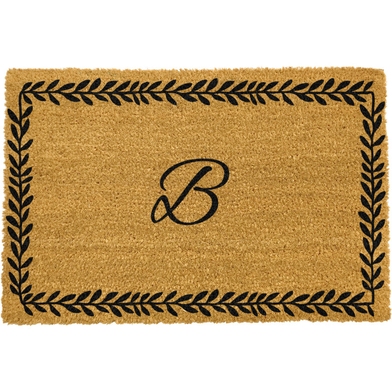 Branum Non-Slip Outdoor Doormat, B
