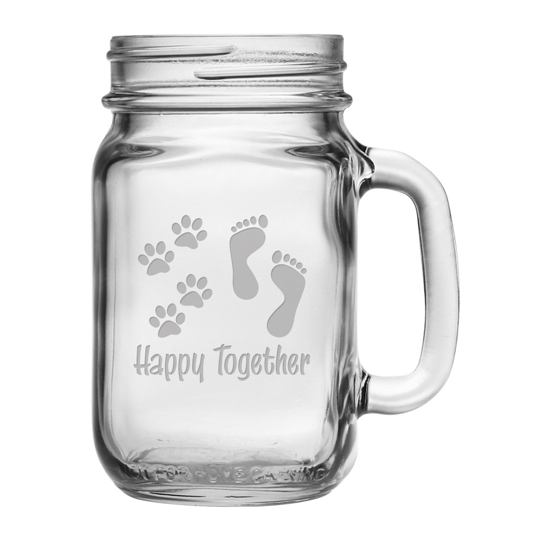16oz. Mason Jar Set (Set of 4) Susquehanna Glass