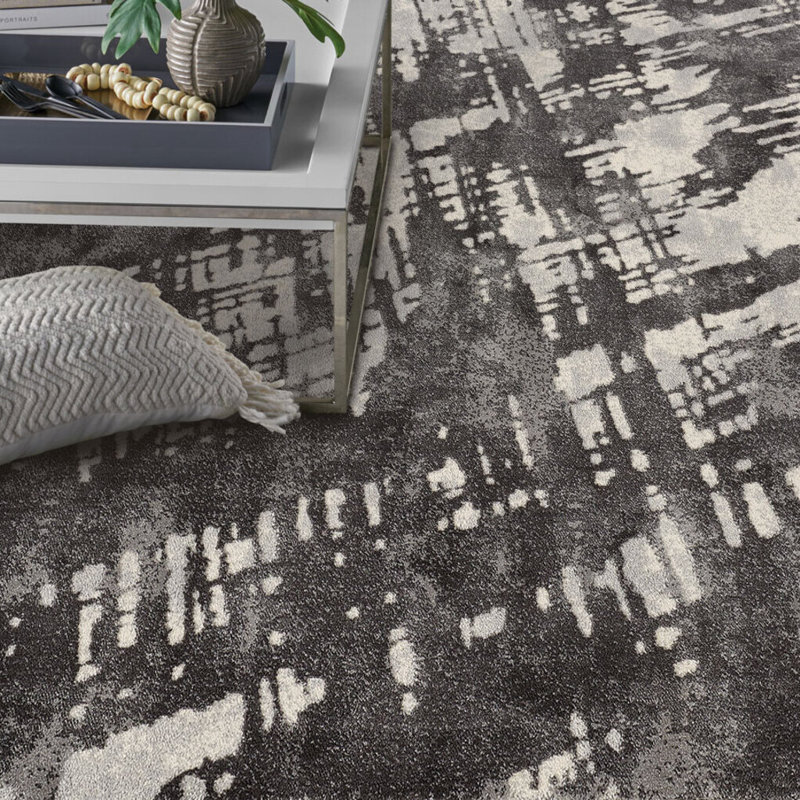 Mullins Abstract Indoor Rug, Rectangle 5'3" x 7'6"