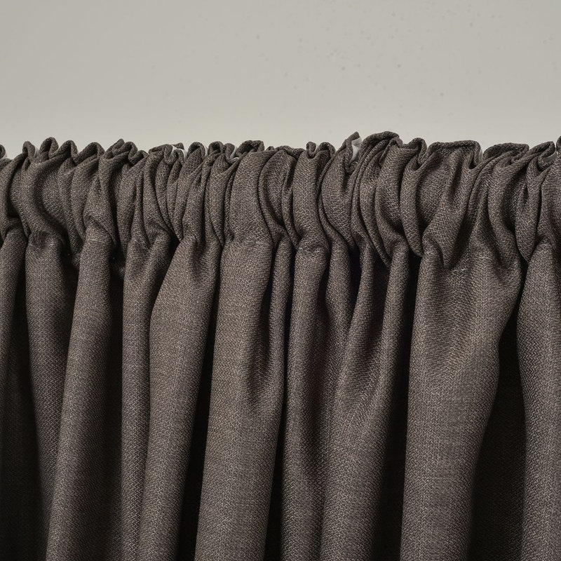 Panneau décoratif décoratif extra large et très long fait sur mesure, Gris, L 52 po x L 228 po