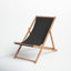 Chaise de patio pliante Beach Sling-1945644250