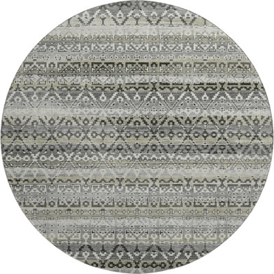 Premium Machine Washable Mayfield AMF2101 Striped Rug