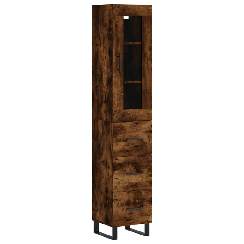 Dannette 34.5cm Sideboard, Smoked Oak