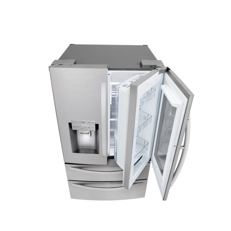 LG 36" French Door Refrigerator 28 cu. ft. Smart Energy Star Refrigerator, Stainless Steel