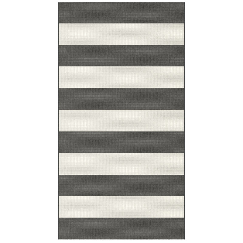Cecil Striped Indoor / Outdoor Area Rug, Runner 80 x 200cm