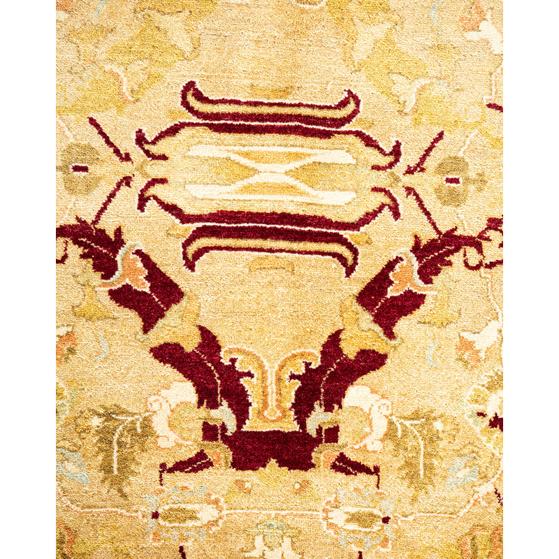 Classic One-of-a-Kind 9' 2" X 12' 6" Hand Knotted Area Rug