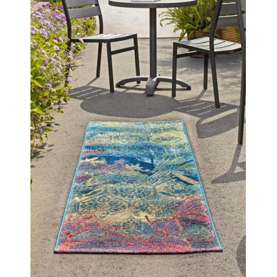 Multi_Unique Loom Edgartown Outdoor Modern Rug