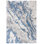 Tapis gris / bleu Tristan