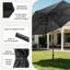 295cm Tilt Beach Parasol