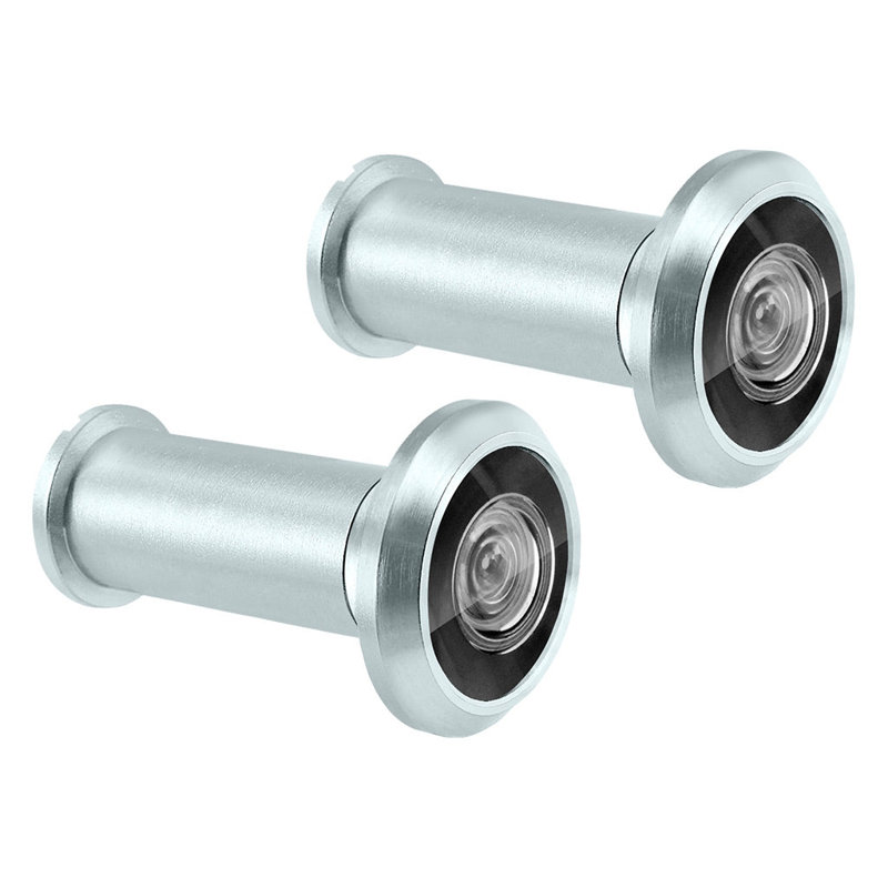 Accessoire de porte 220 degrés, Chrome satiné