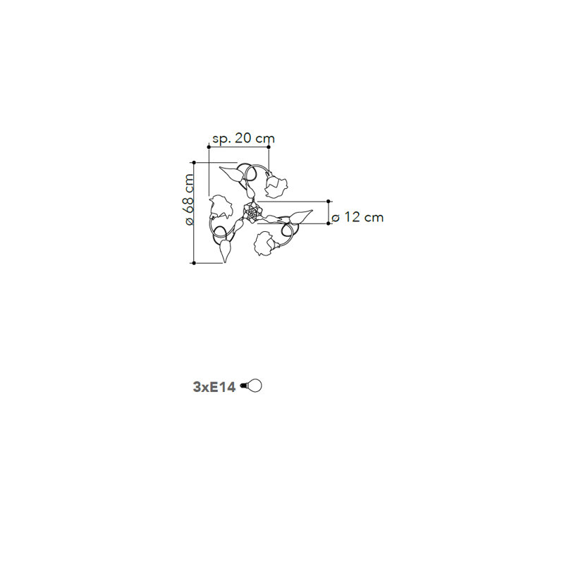 Pelton Semi Flush Mount