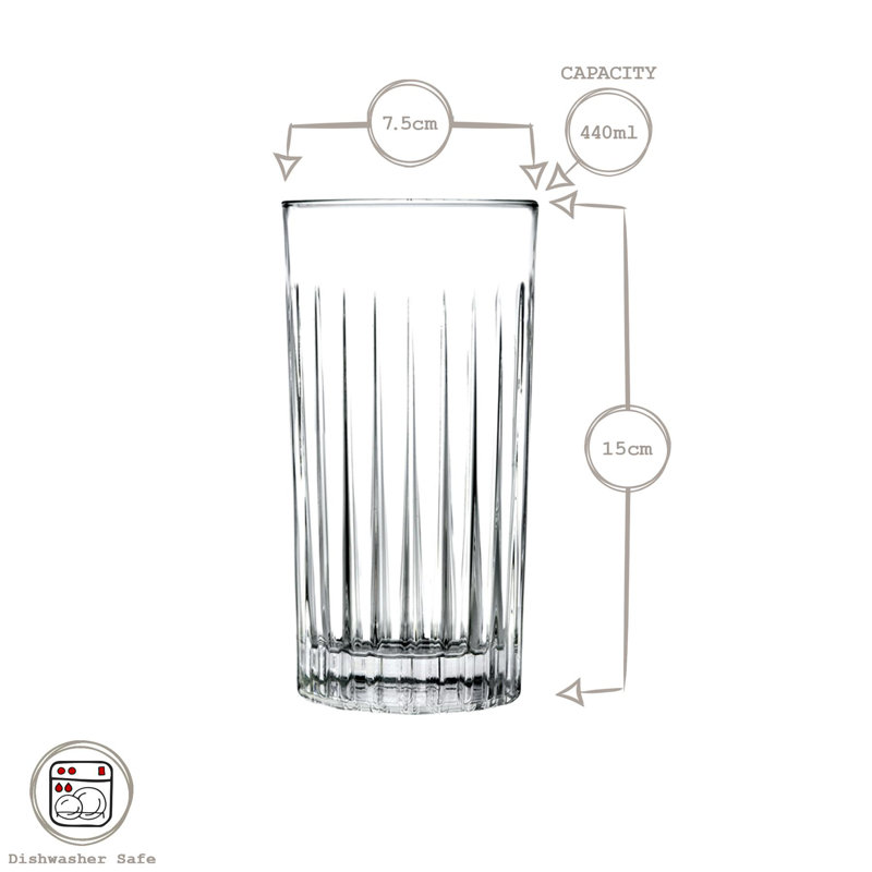 370ml Highball Glass, 4